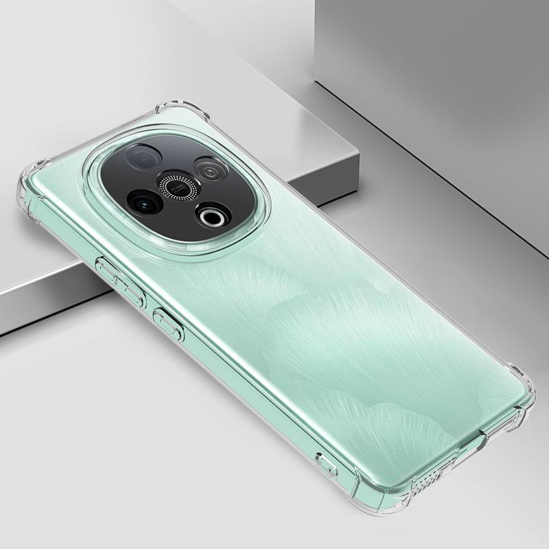Applicable to VIVO Y300/Y19 5G four-corner anti-drop mobile phone case S60 5G domestic version transparent TPU soft case Y04