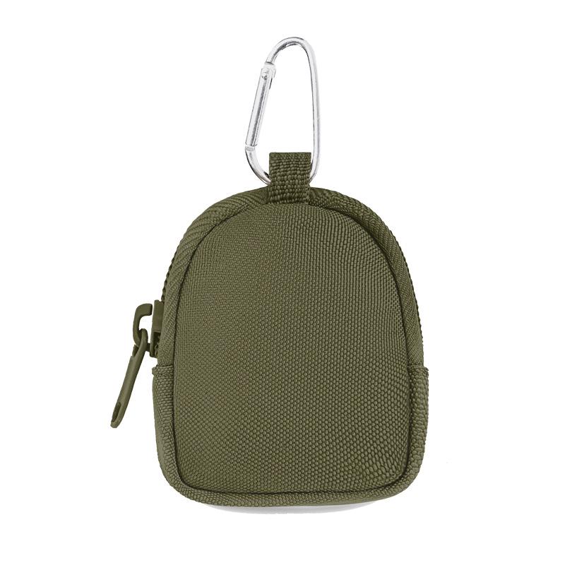 2024 Mini Tactical Waist Bag - Round, Wear-Resistant Oxford Cloth Small Storage Wallet