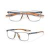 +1.00+1.50+2.00+2.50+3.00+3.50+4.00 TR90 Sports Anti-blue Light Rectangular Reading Glasses Anti-drop Anti-slip Glasses