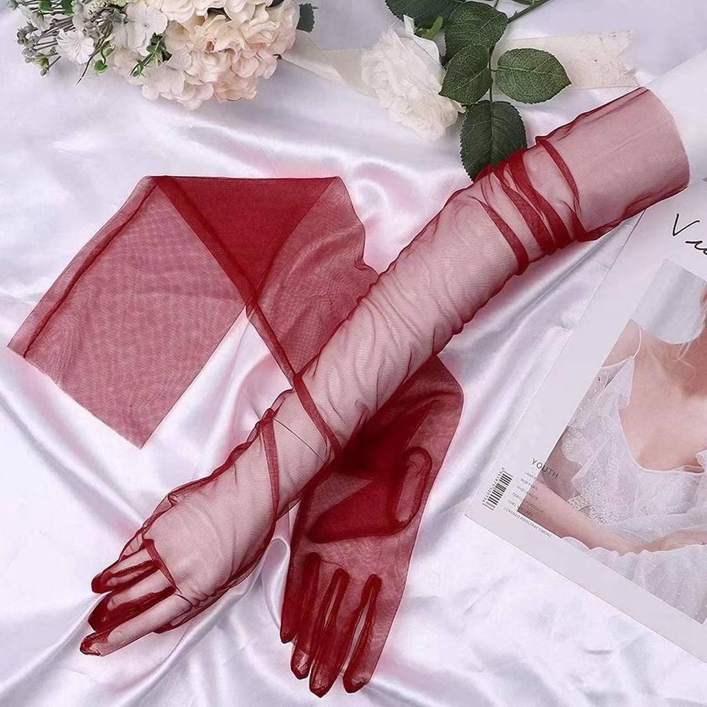 Gants en Dentelle Assortis: Styles Mariée, Hôtesse de l'air, Policier, et Shooting Photo