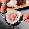 Stainless Steel Dumpling Maker Ravioli Pie Press Rustproof Kitchen Gadget for Fast Wonton Pastry Folding