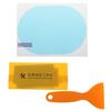 1Pair Car Anti Water Mist Film Anti Fog Coating Rainproof Hydrophobic Rearview Mirror Protective Film