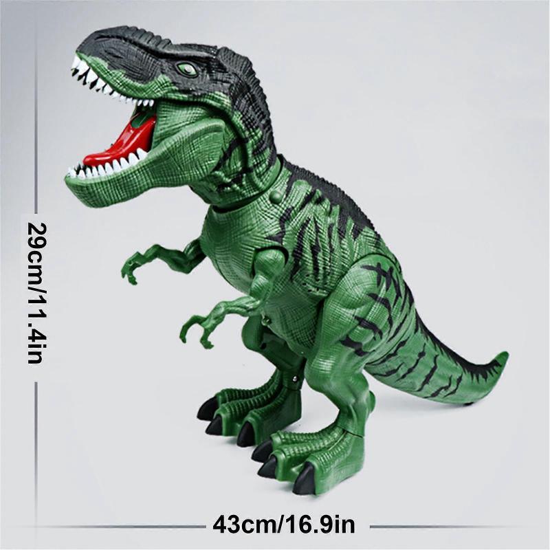 Simulated Animal T-Rex Toy Electric Can Lays Eggs Moves Head While Making Roaring Sound Dinosaur Toys