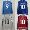 2526 European Football Club Long Sleeve Hot Jerseys Star Collection Royal M Manchesche EX Football Jerseys