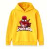 Kids Boys Girls Casual Pullover Hoodie, Cool Spider Graphic Printed Long Sleeve Soft Hooded Sweatshirt for Daily Wear Outdoor Activities Autumn Winter