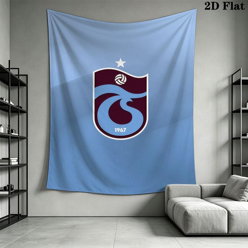Trabzonspor Wall Hanging Printed Fabric Blanket Decorative Tapestries for Bedroom Living Room Home Decor