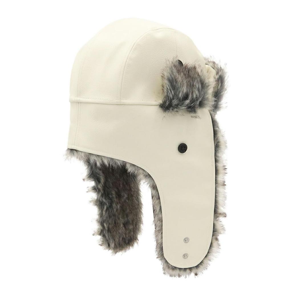 The Trapper Flight Cap 14129356 NER32C6572 Chrome White XL Plain ONSPOTZ Exclusive Hat Large Small Size Gift Item Everyday Wear How To Wear It [New