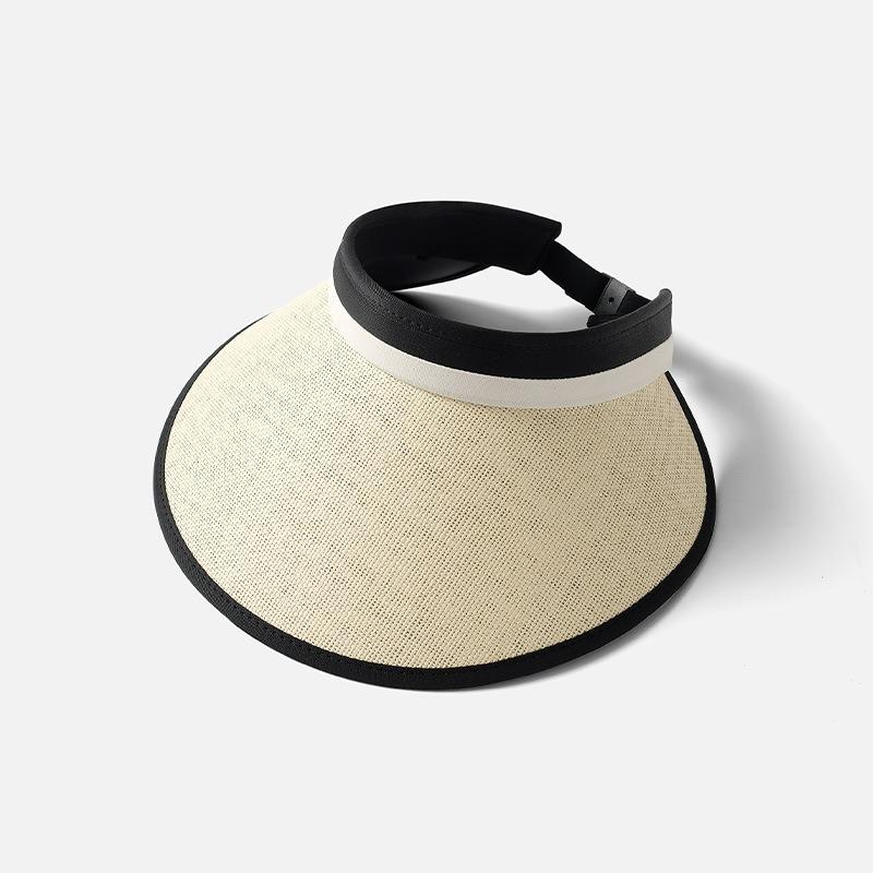 Summer big brim papyrus cycling sun hat face mask sun hat sun protection hat big hat sun hat women's sun protection