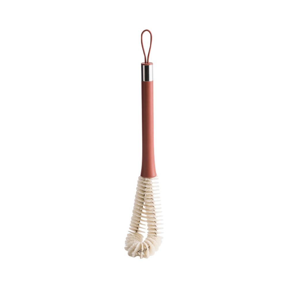 Portable Milk Bottle Brush Multi-functional Cup Scrubber Convenient Glass Cup Washing Brush  Home