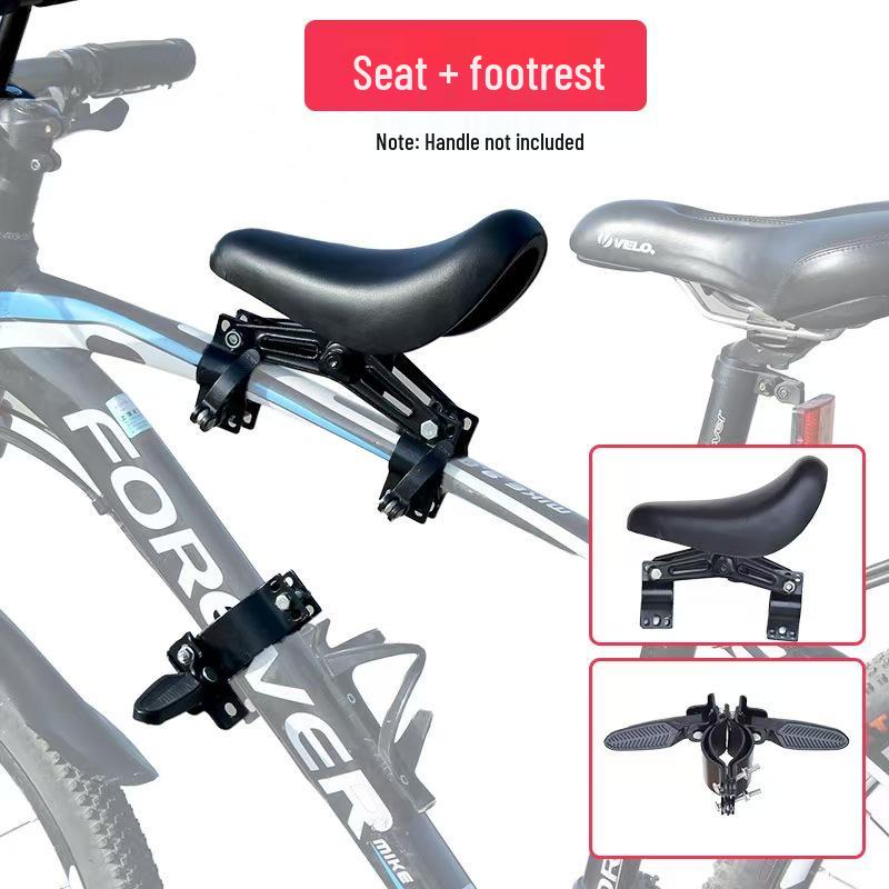 Universeller Kindervordersitz für Mountainbikes