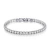 925 Sterling Silver Charming AAA Zircon Gift Bracelet Fashion Jewelry