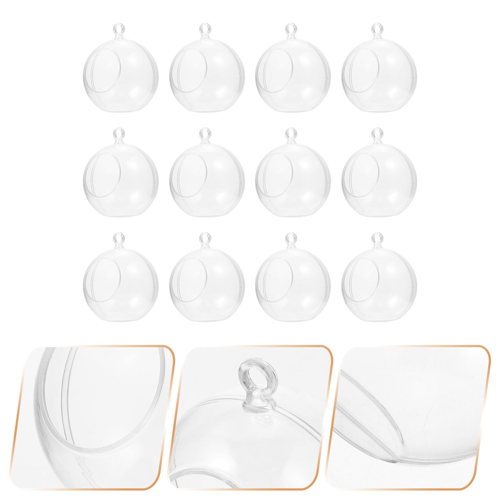 

Hanging Tags Acrylic Ball Succulent Christmas Tree Decorative Ornament 8X8cm