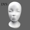 Kvindelig Hovedmodel Holdbar Sikker Display Parykholder Hat Mannequin til Udstilling