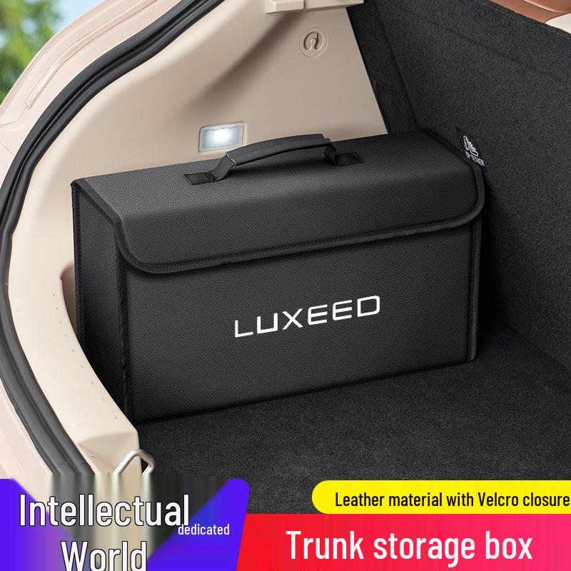 Zhiji R7 S7 Car Trunk Organizer: Folding Storage Box for Car Interior
