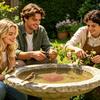 Copper Bird Bath Disc With Triple-Point Support Fountain Ornaments Copper Bird Bath Purification Disk For Outdoor Garden Deck