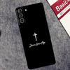 Jesus Cross Case For Samsung Galaxy S24 S22 S23 Ultra Note 20 S9 S10 Note 10 Plus S20 FE S21 FE Cover