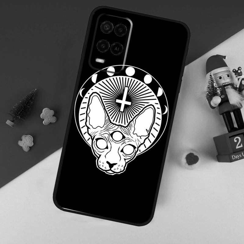 

Sphinx Cat For OPPO A96 A76 A16 A52 A72 A92 A98 A78 A58 A5 A9 A15 A17 A77 A53S A57S A94 A74 A54 Case OPPO A16