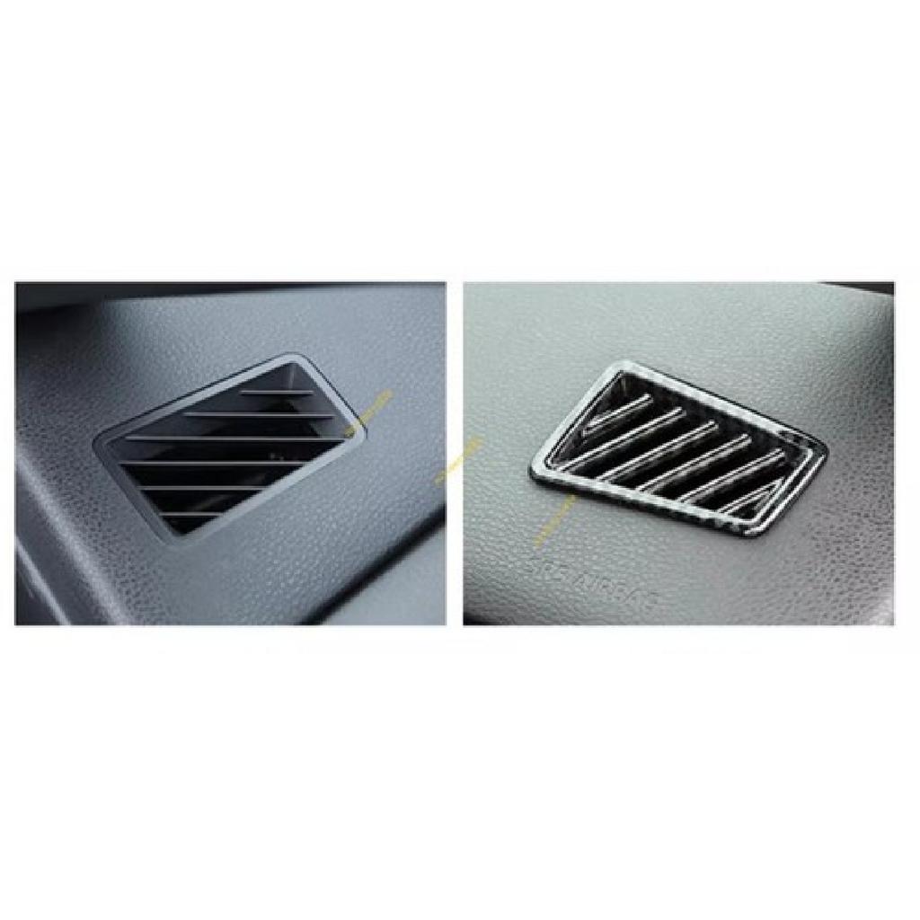 For 2019-2022 Toyota Avalon Carbon Fiber ABS Dashboard Air Vent Upper Cover Trim