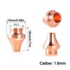 Beveling Structure Laser Cutting Nozzle Fiber Laser Nozzle  Laser Head Accessories