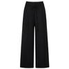MO&Co. Women's Wool Blend Relaxed Fit Trousers
