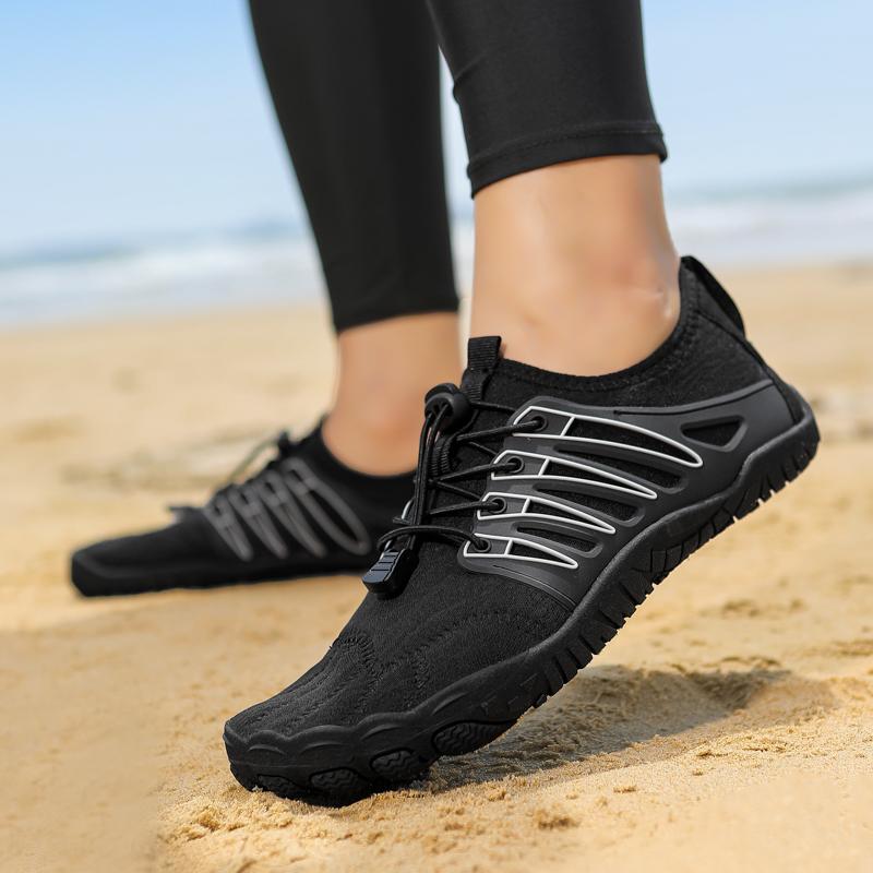 Unisex Aqua Schuhe Leicht Atmungsaktiv Outdoor Watschuhe Schnelltrocknend Strand Aqua Schuhe zum Schwimmen Surfen Kajakfahren Übergröße 36-46