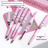 SWEETMINT Double-ended Eyebrow Pencil: Natural Hair Stroke Effect for Wild, Tinted Brows with Two-in-one Blade.