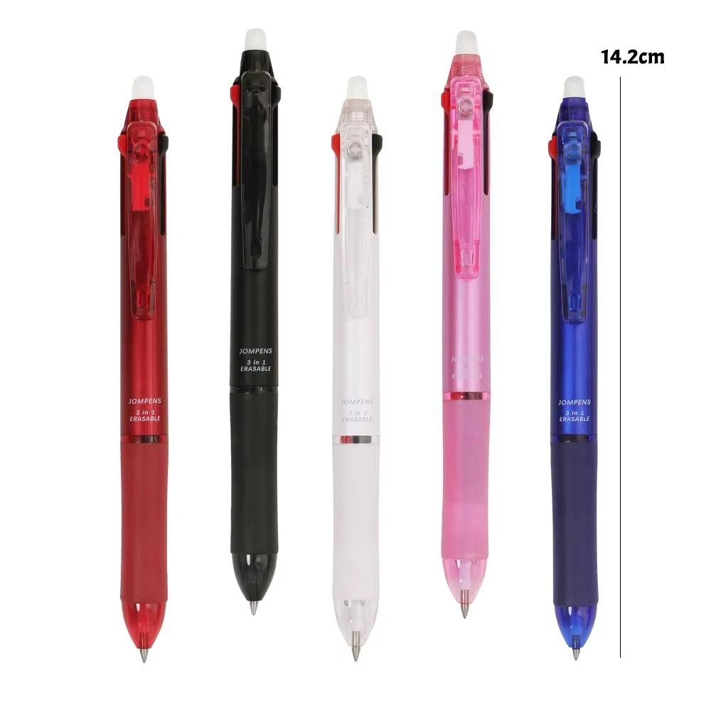 Black/Blue/Red Ink Gel Pen 3-in-1 Neutral Pen Simple Ballpoint Pen  Gift