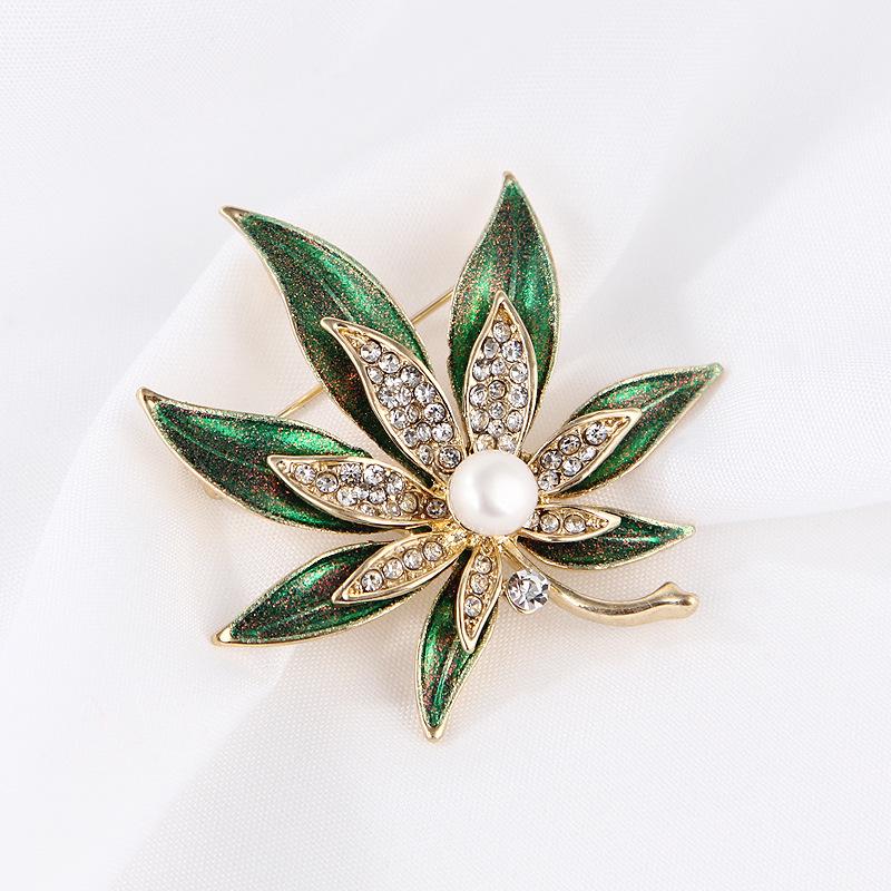 Original Flamingo Butterfly Bee Natural Freshwater Pearl Brooch Accessory Transparent Gift Box