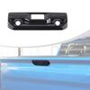 Black Tailgate Door Handle Back Frame Cover Trim For Chevy Silverado/GMC +