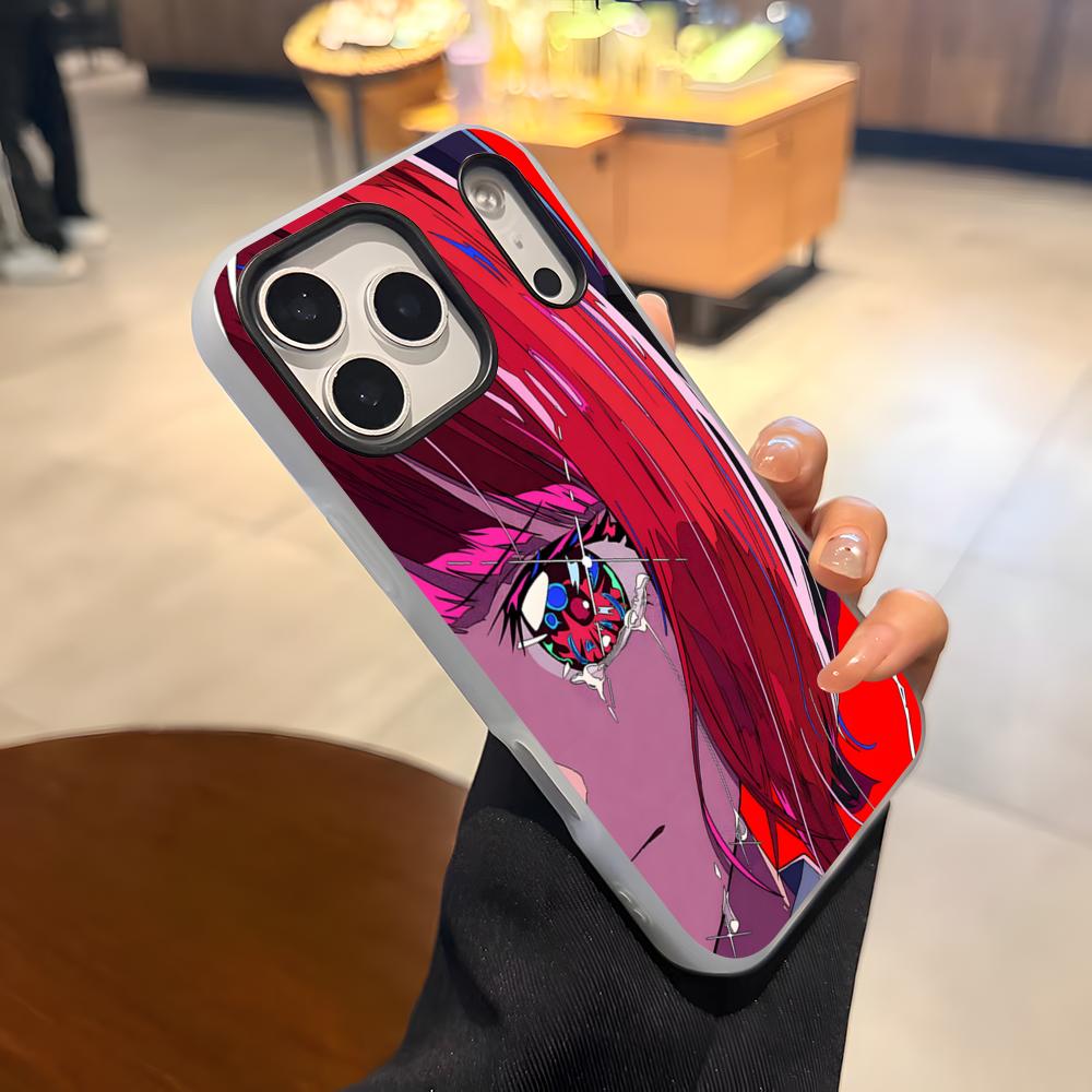 Oshi No Ko Kana Phone Case For IPhone 17 Air 16 E 15 14 Plus 13 12 11 Pro Max Jelly 2 In 1 Protective Case