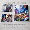Vivid Anime Illustration. Bedding Duvet Cover Sets Duvet Covers Pillowcases Gifts (1 * Duvet Cover 2 * Pillowcases, Without Duvet Insert)