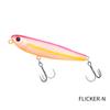 TSURINOYA 70mm 8.4g Topwater Pencil Fishing Lure FLICKER 70F Loud Chugs Z Dog Pencil Hard Bait Lake River Stream Area Fake Bait