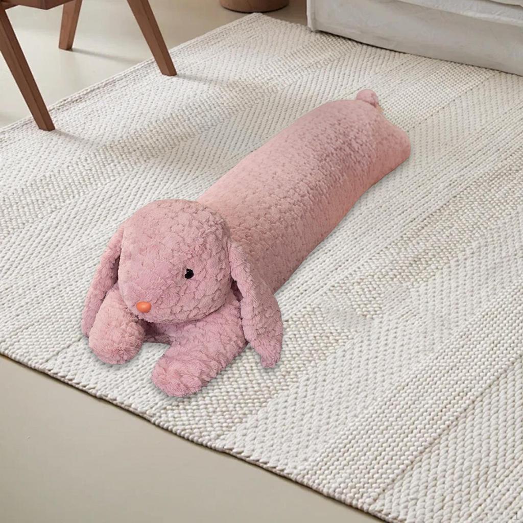 Long Animal Plush Toy Throw Pillow Realistic Snuggly Soft Neck and Body