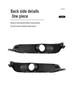Fog Light Grille Trim for 2016-2017 Honda Crider - Front Bumper Protector Frame