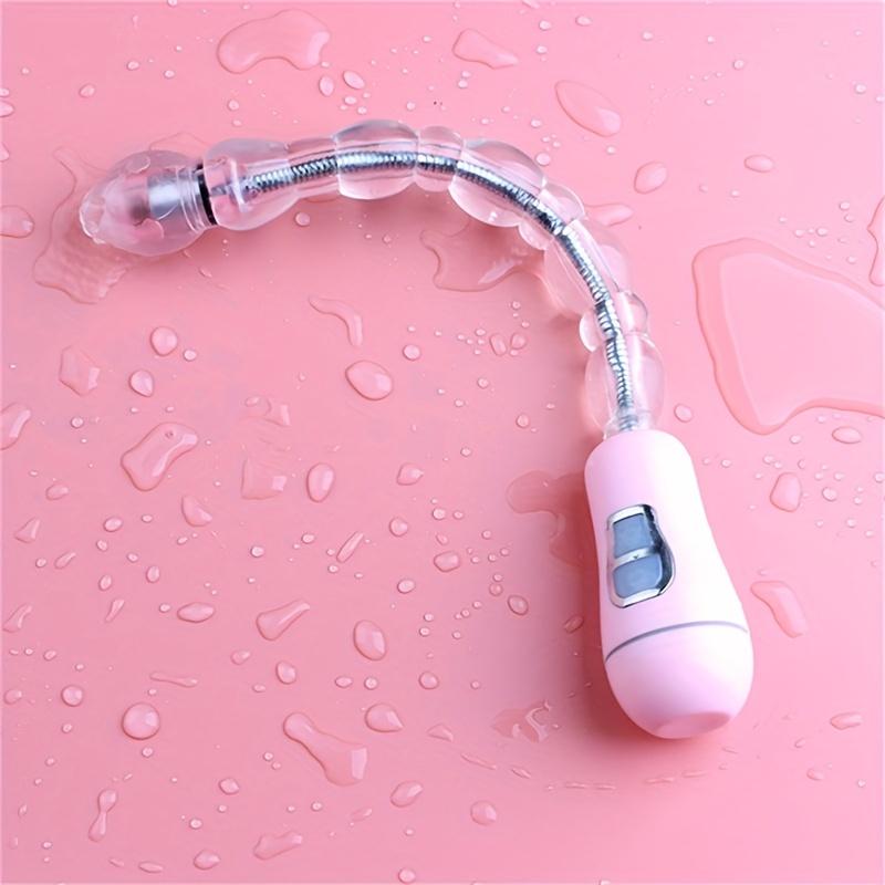 Vibrating Anal Plug Woman Sex Toys 12 Speed Bendable Anal Beads Clitoral Stimulation Butt Plug Anal Toy For Adults Masturbator