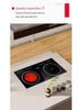 Smart Double-Burner Induction Cooktop - High Power, Built-In & Multifunctional