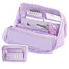 Simple Pencil Organizers Large Capacity Pencil Case Aesthetic Pen Bag School Accessories