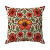 1/4pcs Toucan Flower Cushions Pillowcase Polyester Cushion Cover Throw Pillow Pillowcover Home Car Sofa Decor