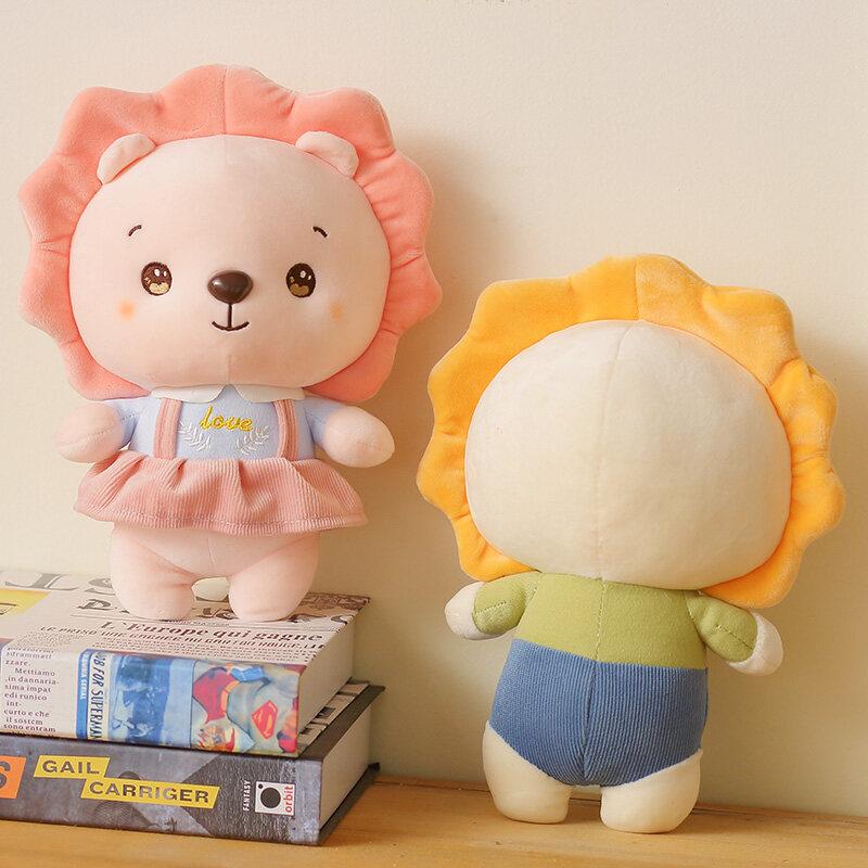 Cute Lion Plush Toys, Soft Lion Dolls, Toys for Kids, Girls, Lion Stuffed Animals, Stuffed Lions, Children's Companion Toys