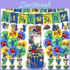 Roblox Rainbow Friends Party Supplies Kit With Banner Cake Topper Balloons And More!