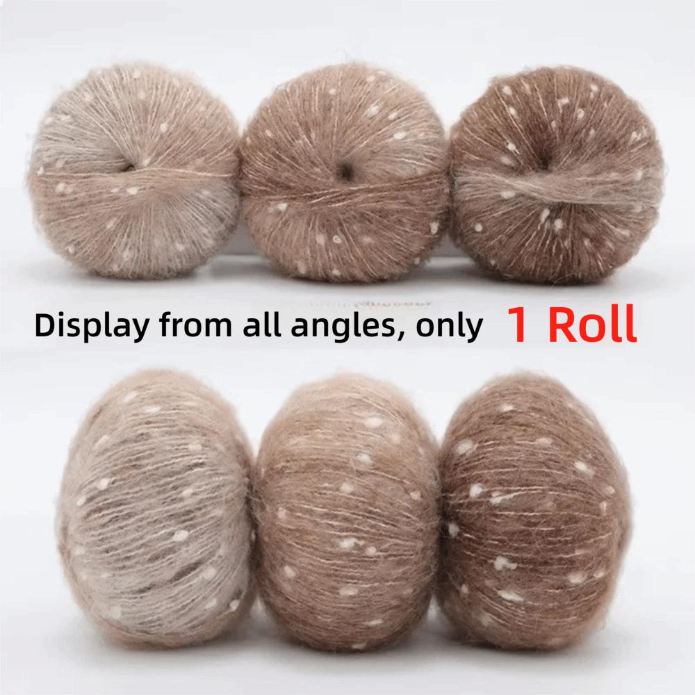 Colorful Fur Yarn 50g Hand-Knitted Yarn  for Making Sweaters Shawls Blankets Handicrafts