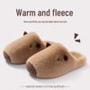 Capybara Unisex Flauschige Baumwoll-Hausschuhe - 2025 Herbst/Winter Indoor Rutschfeste Warme Weichsohlen-Schuhe