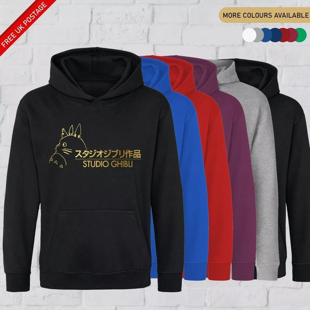 

Детское аниме худи Аниме джемпер Вдохновленный Мой сосед Аниме подарок Безликий Унисекс 4XL