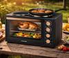 Mini Oven 30l Heating Plates Convection Rotisserie 3300w