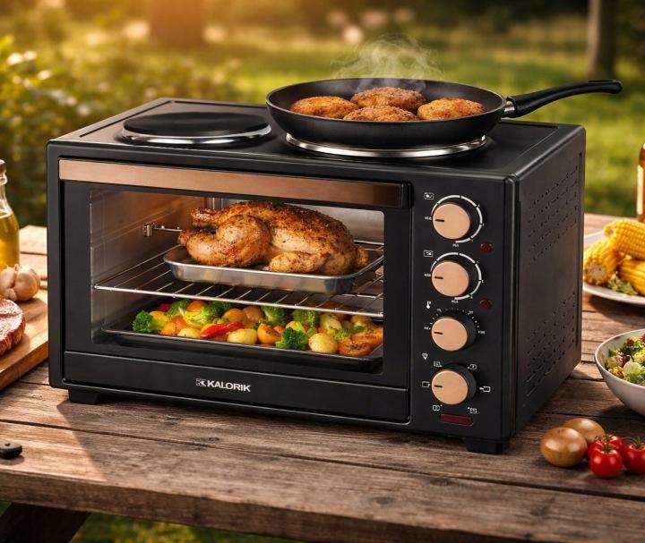Mini Oven 30l Heating Plates Convection Rotisserie 3300w