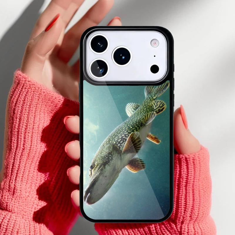 FISHING 3 RODS BY LAKE fish Colored Phone Case for iPhone 17 16 15 14 13 Pro Max Back Cover for 12 11 Pro Coque