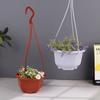 Plastic Hanging Planter Flower Plant Chain Basket Planter Holder Succulent Plant Flower Pots Flowers Container Home Garden Decor
