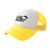 Burst King Los Angeles Skull Logo Mesh Trucker Hat Breathable Adjustable Baseball Cap for Unisex and Women