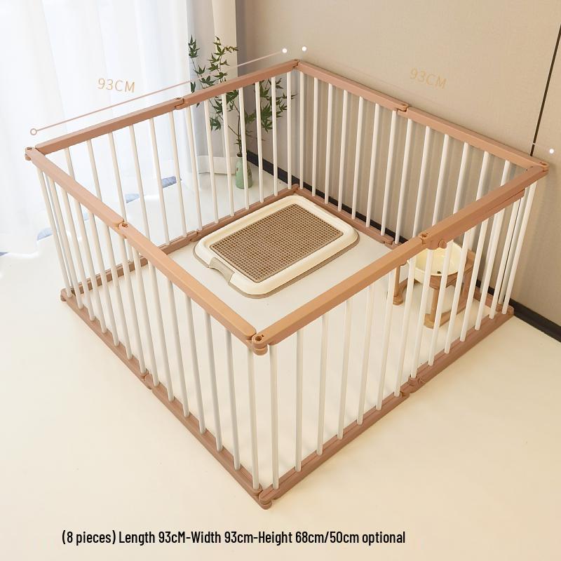 Indoor Anti-Escape Dog Fence: Adjustable Height Protective Barrier for Small Pets