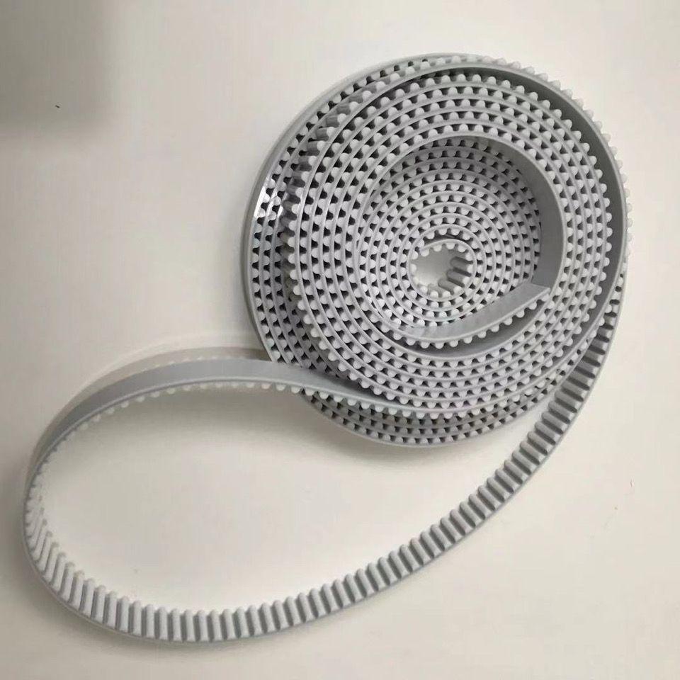 8M Weißer Stahlseil PU Zahnriemen für Roboter Spritzgussmaschine